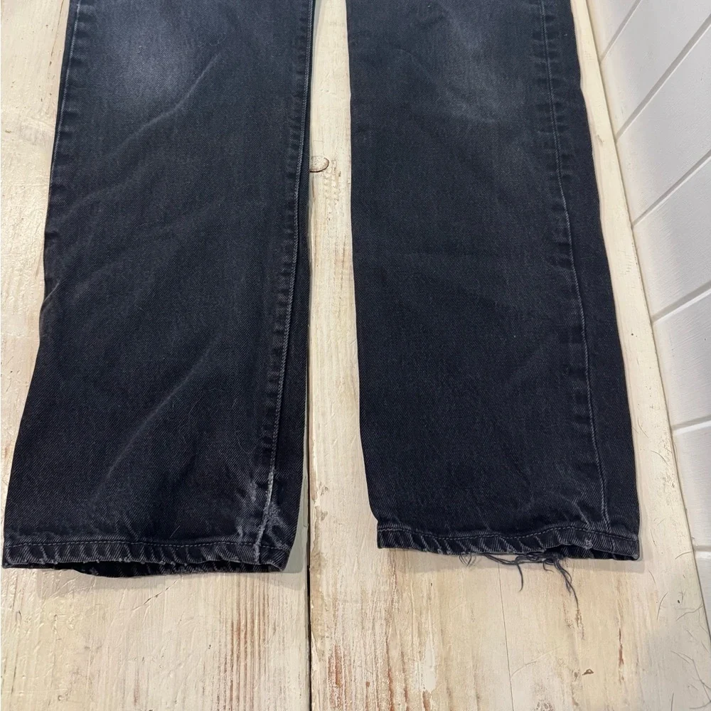 Levi’s 501 Black Vintage Jeans 31x34 Made in Mexico Distressed